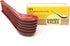 Happy Sales Melamine Soba, Rice Spoons, Chinese Won Ton Soup Spoon, Asian Red and Black, 6 Pack Plain Style...