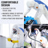 Coveralls for Men Heavy Duty All Purpose - Breathable & Comfortable Disposable Coveralls - Maximum Protection Men's Coveralls for Painting & Agric...