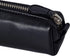 Leather Zippered Fountain Ballpoint Rollerball Pens and Pencils Case Holder Pouch Genuine Full Grain Soft Nappa Leather (Black)...