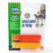 Baby Buddy Secure-a-Toy, Adjustable Pacifier and Teether Strap for Stroller, Highchair, and Car Seat, Orange Gold, 2 pack...