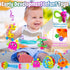 Baby Rattles 0-6 Months - 17 Pcs Baby Rattle Toys Set Infant Toys for 0-3 Months Baby Toys 3-6 Months Newborn Toys with Teething and Wrist Socks R...