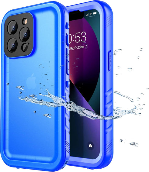 SPORTLINK Compatible with iPhone 13 Pro Waterproof Case - Full Body Shockproof Dustproof Phone Screen Protector Rugged Waterproof Case for iPhone ...