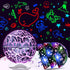 Night Light Projector,Night Light for Kids Room with 3 Films-Stars,Oceans,Dinosaurs,45 Projection Effects,16 Night Light Mode,360° Rotation Ceilin...