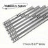 Unifizz Two Way Drawer Slides, 7.17"/182mm Length, 0.7"/17mm Wide, Ultra-Smooth Glide, Soft Close Drawer Rails Rrawer Guides for Kitchen, Dresser,...