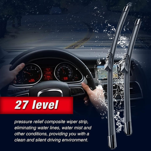 26" 17" Front Windshield Wiper Blades Replacement for Honda CRV 2020-2007,CX-9 15-07,GranTurismo 19-08,Forester 18-14,Legacy Outback 19-15,Matrix ...