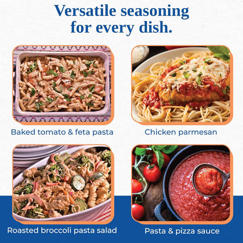 Chef Paul Magic Seasoning Blends Herbal Pizza & Pasta Magic | Italian Seasoning | Parmesan Cheese & Herbs Blend | No Added Salt & Preservatives | ...
