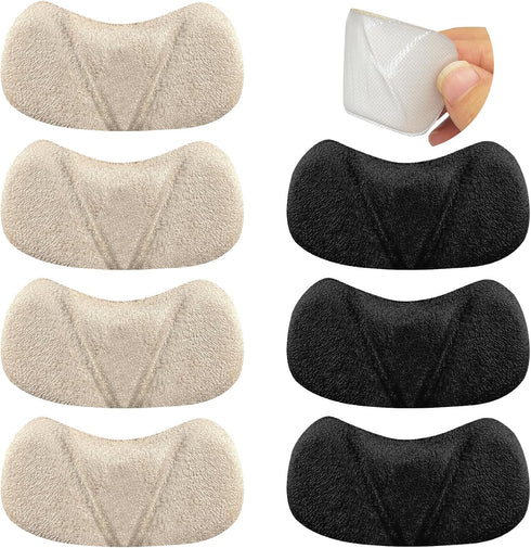 Heel Pads - Heel Inserts for Women, Heel Grips Gel Heel Protectors Improved Shoe Fit and Comfort for Loose Shoes, Heel Pain Relief (4 Pairs)...