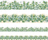 Eucalyptus Bulletin Board Border Die-Cut Classroom Decoration 36ft Per Roll Two Sided Printed Rustic Greenery Leaves Border for Classroom Back to ...