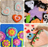 Felt Sheets for Crafts 9PCS 11.8 * 7.9in Wool Stiff Felt Sheets Soft Fabric Skin Felt DIY Patchwork Rug Arts and Crafts Fabric Pieces (Black+White...