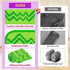 Reusable Mop Pads Refills Compatible with Swiffer Wet Jet Spray Mop, Wet Pads Refill Wet Jet Pads Refills for Swiffer Mop, Microfiber Mop Pad Repl...
