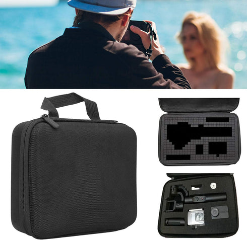 Camera Bag,Universal Waterproof Storage Protection Case with DIY Partition,Travel Carrying Bag,for Sports Cameras,PTZ Camera and Other Camera Acce...