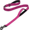 PetiFine 4FT Heavy Duty Dog Leash with Soft Padded Double Handle, Durable Strong Clasp Dog Leashes, Reflective Nylon Walking Lead for Large,Medium...