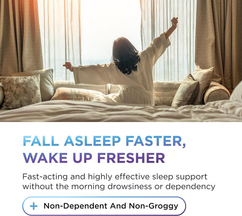DR. EMIL NUTRITION EZ Doze Melatonin-Free Natural Sleep Aid with L-Theanine, GABA & 5HTP - Extra Strength Sleeping Pills for Adults - Safe and Non...