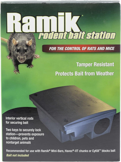 Neogen 000550 Rodent Bait Station, Black...
