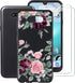 Case + 2 Screen Protector for LG K31 Rebel (5.70"), Ultra-Thin Black Soft Silicone TPU Phone Case Bumper Shock-Absorption Cover with Tempered Glas...