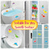 Hebayy 30 Non Slip Bathtub Stickers with Dinosaur Design, Waterproof and Anti Skid for Shower and Bathtub with Premium Scraper...