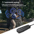 Inwa Aux to USB External Sound Card, Simultaneous Phone Discord Chat & Gaming Sound in Wired Headphone, USB to 3.5mm Jack Audio Adapter, 7.1 Surro...