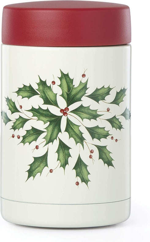 Lenox Holiday Large Insulated Food Container 0.80 LB...
