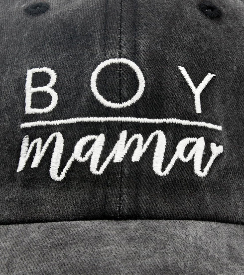 Women's Embroidered Baseball Cap Boy Mama Mom Gift Vintage Distressed Dad Hat...