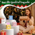 A6 Mini Printer, Portable Thermal Printer, Mini Sticker Printer, Bluetooth Connected Phone, Compatible with iOS and Android, Printable Labels, Rec...