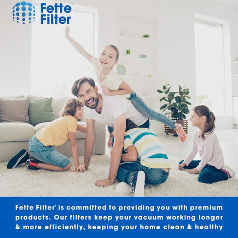 Fette Filter - Vacuum Replacement Filters Compatible with Swiffer Sweep and Vac. Compare to Part #99196 (Pack of 4)...