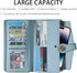 Travelambo Womens RFID Blocking Large Capacity Luxury Waxed Genuine Leather Clutch Wallet Multi Card Organizer...