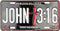 John 3:16 Religious License Plate...