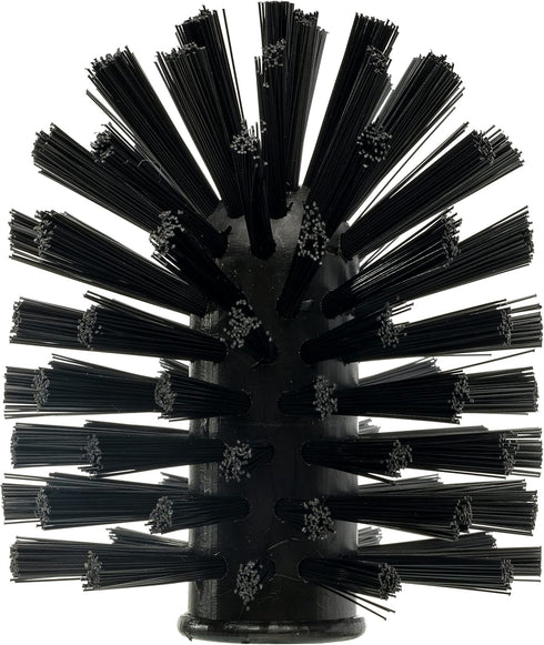 Redecker Toilet Brush and Replacement Head Set, Oiled Thermowood Handle, Nylon Bristles, Made in Germany...