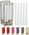 BOLSIUS 20 Count Unscented 10 Inch White Household Taper Candles - 8 Hours Burning Time - Premium European Quality - Smokeless Dripless Candlestic...