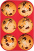 Mrs. Anderson's Baking 6-Cup Muffin Top Pan, Non-Stick European-Grade Silicone...