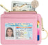 Padike Wallet for Women, Slim Credit Card Holder, Compact Size Minimalist Wallet (Z-Pink)...