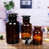 2 Packs 250ml Glass Reagent Bottle,Lab Wide Mouth Reagent Bottle, Glass Bottle With Glass Ground Stopper (Amber)…...
