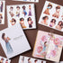 Scrapbook Stickers Set, 174Pcs Aesthetic Girls Sticker for Scrapbooking and Journaling, Junk Journal Supplies, Brown Bullet Journals Materials, Pl...