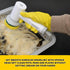 Sponge Brush Heads (6 Units) for Electric Spin Scrubber | Designed for Cleaning Smooth Surfaces...