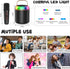 Mini Karaoke Machine for Kids Portable Bluetooth 5.3 Speaker Led Lights with 2 Wireless Microphones Karaoke Gifts for Girls Boys Audlt Birthday Ch...