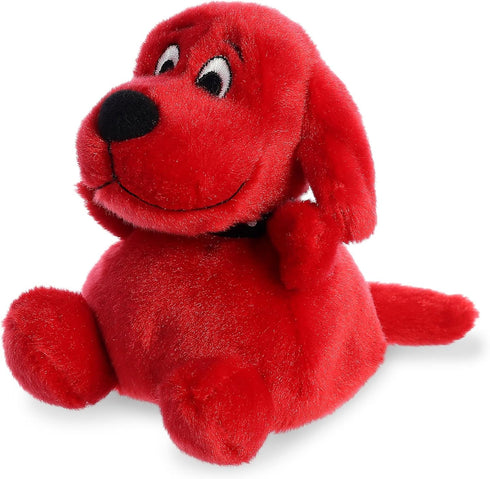 Aurora® Playful Clifford® Palm Pal™ Clifford Stuffed Animal - Childhood Nostalgia - Lasting Companionship - Red 5 Inches...