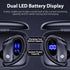 bmanl Wireless Earbuds Bluetooth Headphones 48hrs Play Back Sport Earphones with LED Display Over-Ear Buds with Earhooks Built-in Mic Headset for ...