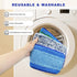 6 Pack Microfiber Cleaning Replacement Pad for Bona Mop,Washable Reusable Microfiber Cleaning Mop Pad for Hardwood Floor,Wet Dry Use,2 Deep Cleani...