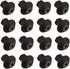 16 pcs WB2K101 Rubber Feet Replacement for GE and Kenmore Range Burner Grate. High Temp Resistant Silicone Rubber Pads Bumper Kit Replace Parts WB2K101, WB02K0101, 247410