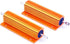 100 Watt 2 Ohm 5% Wirewound Resistor Electronic Aluminium Shell Resistors Gold (Pack of 2)...
