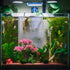 Beaupretty 1 Set Artificial Aquarium Plants Pink Cherry Blossom Tree Decor Fish Tank Tree Decorations Plastic Realistic Plants Turtle Tank Plants ...