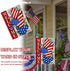 Welcome 4th of July Stars Stripes Cartoon Mouse Patriotic Decorative Garden Flag, American USA Memorial Day Yard Outside Decorations, Summer Outdo...