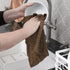 Ritz Royale Collection 100% Combed Terry Cotton, Highly Absorbent, Kitchen Dish Cloth Set, 13-3/4" x 12", 3-Pack, Solid, Mocha Brown...