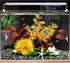 WishLotus Betta Leaf, 2 Pack Lightweight Realistic Betta Leaf Hammock Double Leaf Design Fish Tank Plant Decoration for Betta Habitat Aquarium Dec...