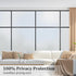 Coavas Window Privacy Film Frosted Glass Window Film Stained Glass Window Film Bathroom Window Frosting Film Day and Night Privacy Heat Blocking N...