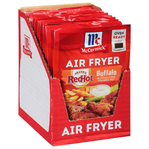 McCormick Air Fryer Buffalo Seasoning Mix, 1.25 oz (Pack of 12)...