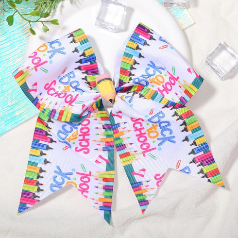 School Bows for Girls Teacher, School Hair Accessories School Bows Ribbon for Girls Teacher Hair Accessories, Fashionable Girls Accessories - Dura...