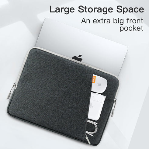 JETech Laptop Sleeve for 13-14Inch MacBook Air/Pro (M4/M3/M2/M1) 2021-2025, 13-13.6 Inch Notebook, Waterproof Shock Resistant Bag Case with Access...