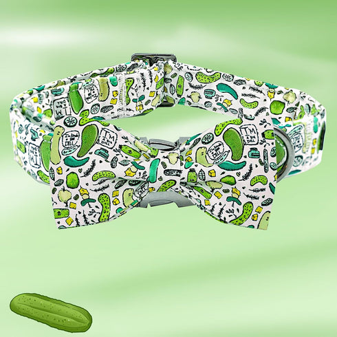 Dog Collar Big Dills Dog Collar Pet Collar Dog Summer Collar Holiday Dog Collar Girl or Boy Pet Dog Collar Adjustable Dog Collar for X-Large Dogs...