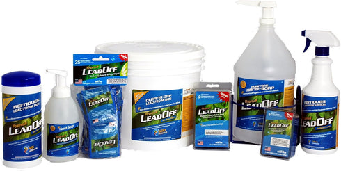 LeadOff 25 Pack Individually Wrapped Non Rinse Wipes...